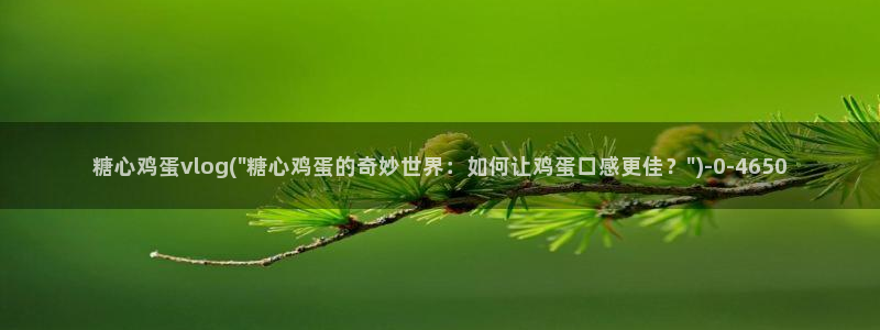 糖心视频vlog首页